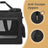 Collapsible Dog Crate - Metal Frame and PVC Coating - Black