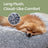 Fluffy Calming Donut Dog Bed - 30L - Plush - Removable