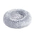 Fluffy Calming Donut Dog Bed - 30L - Plush - Removable