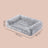 Large Pet Sofa Bed - 49L - Orthopedic Egg Crate Foam - PV Plush