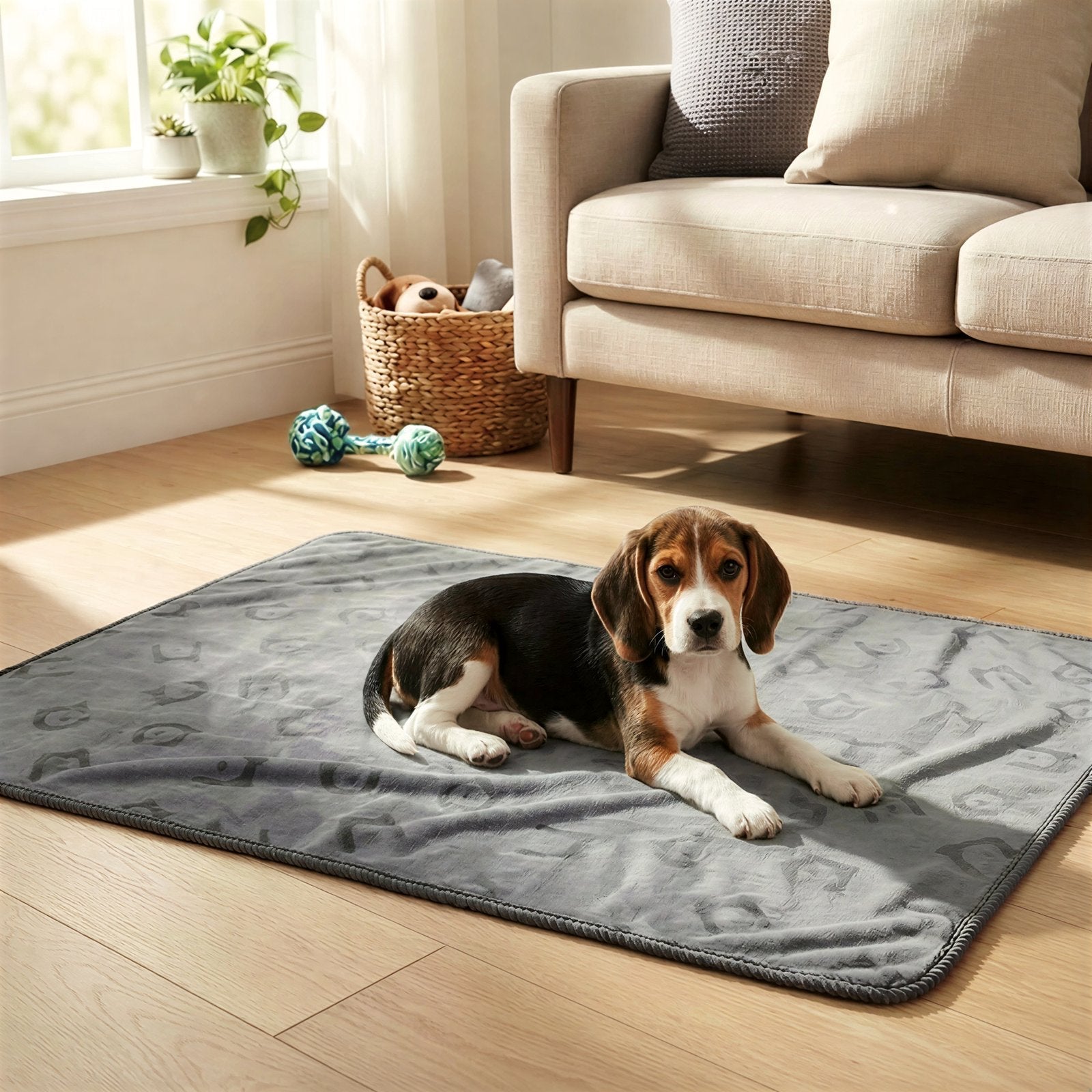 Fleece Dog Throws - 50L - Flannel