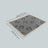 Waterproof Dog Blanket - Sherpa Fabric and TPU Film - Grey