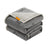 Waterproof Dog Blanket - Sherpa Fabric and TPU Film - Grey