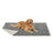 Waterproof Dog Blanket - Sherpa Fabric and TPU Film - Grey