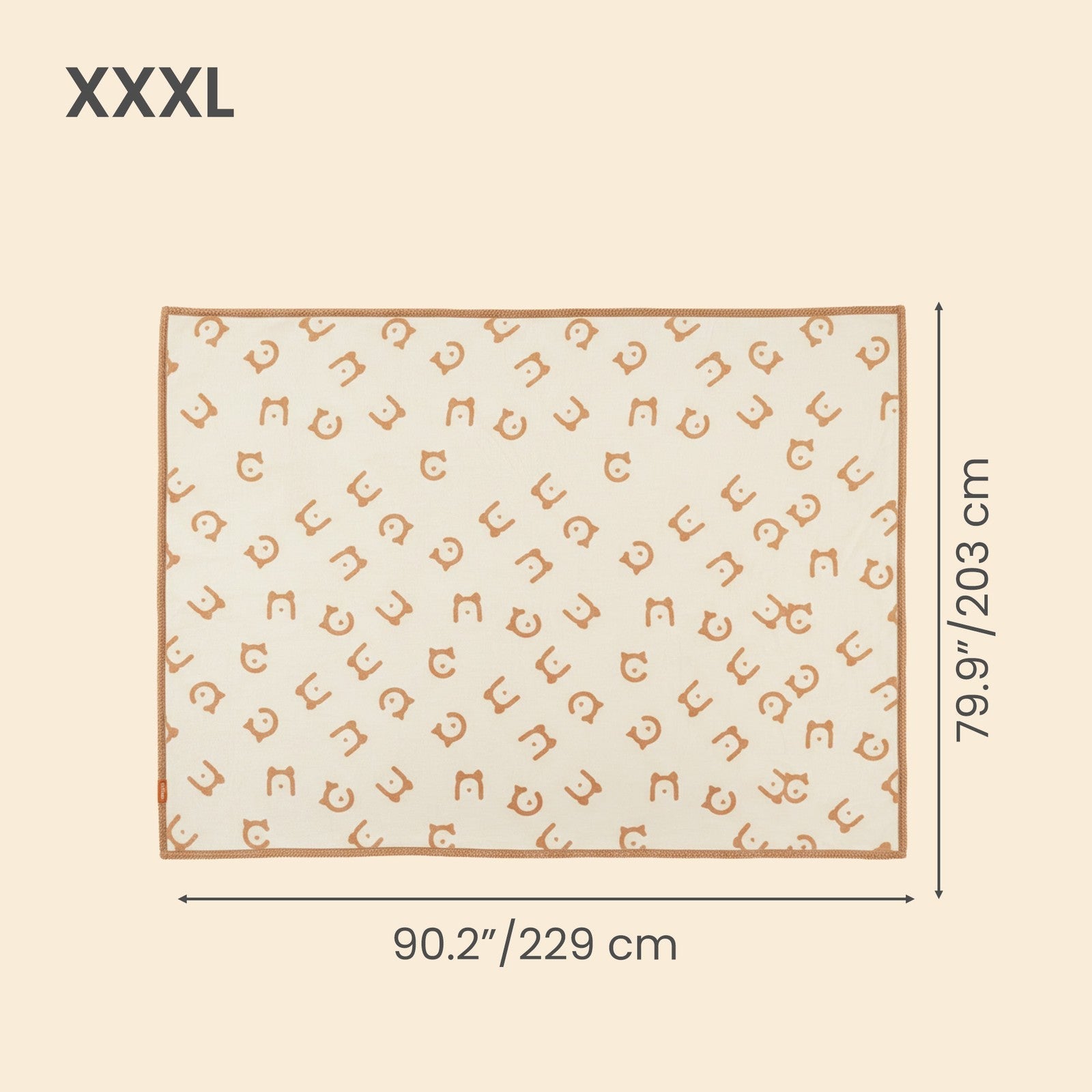 Waterproof Dog Blanket - Sherpa Fabric and TPU Film