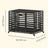 Heavy-Duty Dog Crate - Steel - XL