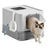 Enclosed Cat Litter Box - PP and PC - with Lid