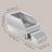 Stainless Steel Cat Litter Box - 60L - High Sided