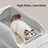 Stainless Steel Cat Litter Box - 60L - High Sided
