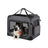 Foldable Pet Carrier - Fabric - Grey - Portable with Breathable Mesh and Storage Pockets