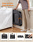 Foldable Pet Carrier - Fabric - Grey - Portable with Breathable Mesh and Storage Pockets