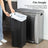 Drawstring Bin Liners - 30L Capacity - Durable Plastic - White - 90 Pieces in 2 Rolls