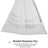 Drawstring Bin Liners - 30L Capacity - Durable Plastic - White - 90 Pieces in 2 Rolls
