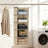 Hanging Storage Organiser - 30L - Non-Woven Fabric - 6 Shelves