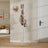 Wooden Hall Tree - Solid Wood - Beige - with 8 Hooks