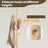 Standing Coat Rack - Solid Wood - White - Tree-Shaped with 8 Hooks and Adjustable Height Options