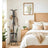 Freestanding Coat Rack - Metal - Black - 12 Hooks with Umbrella Holder