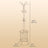 Freestanding Coat Rack - Metal - Black - 12 Hooks with Umbrella Holder