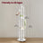 Entryway Hall Tree - 15.7"Dia. - Rubberwood - 11 Hooks