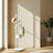 Entryway Hall Tree - 15.7"Dia. - Rubberwood - 11 Hooks