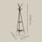 Industrial Coat Rack - 70.5" - Metal - 6 Hooks