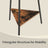 Industrial Coat Rack - 70.5" - Metal - 6 Hooks