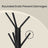 Industrial Coat Rack - 70.5" - Metal - 6 Hooks