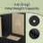 Hanging Door Organiser - 4 Pockets - Non-Woven Fabric - Easy Access Storage
