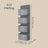 Hanging Door Organiser - 4 Pockets - Non-Woven Fabric - Reinforced Panels