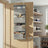 Hanging Door Organiser - 4 Pockets - Non-Woven Fabric - Reinforced Panels