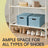 Clothes Rack - 70 kg - Metal - 2 Hanging Rails