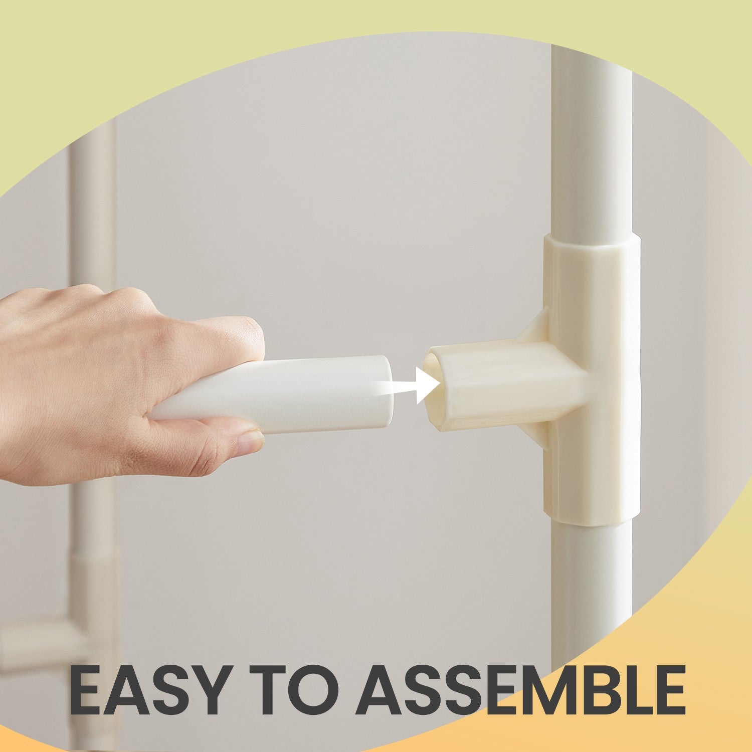 Clothes Rack - 70 kg - Metal - 2 Hanging Rails