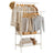 Clothes Rack - 70 kg - Metal - 2 Hanging Rails