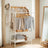Clothes Rack - 55 kg - Metal - 2 Hanging Rails