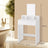 Vanity Table - Wood - Cloud White