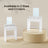 Vanity Table - Wood - Cloud White