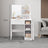 Vanity Table - Wood - Cloud White - with Mirror