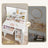 Vanity Table - Wood - Cloud White - with Mirror