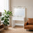 Vanity Table - MDF - White - Large Mirror with Adjustable LED Lights
