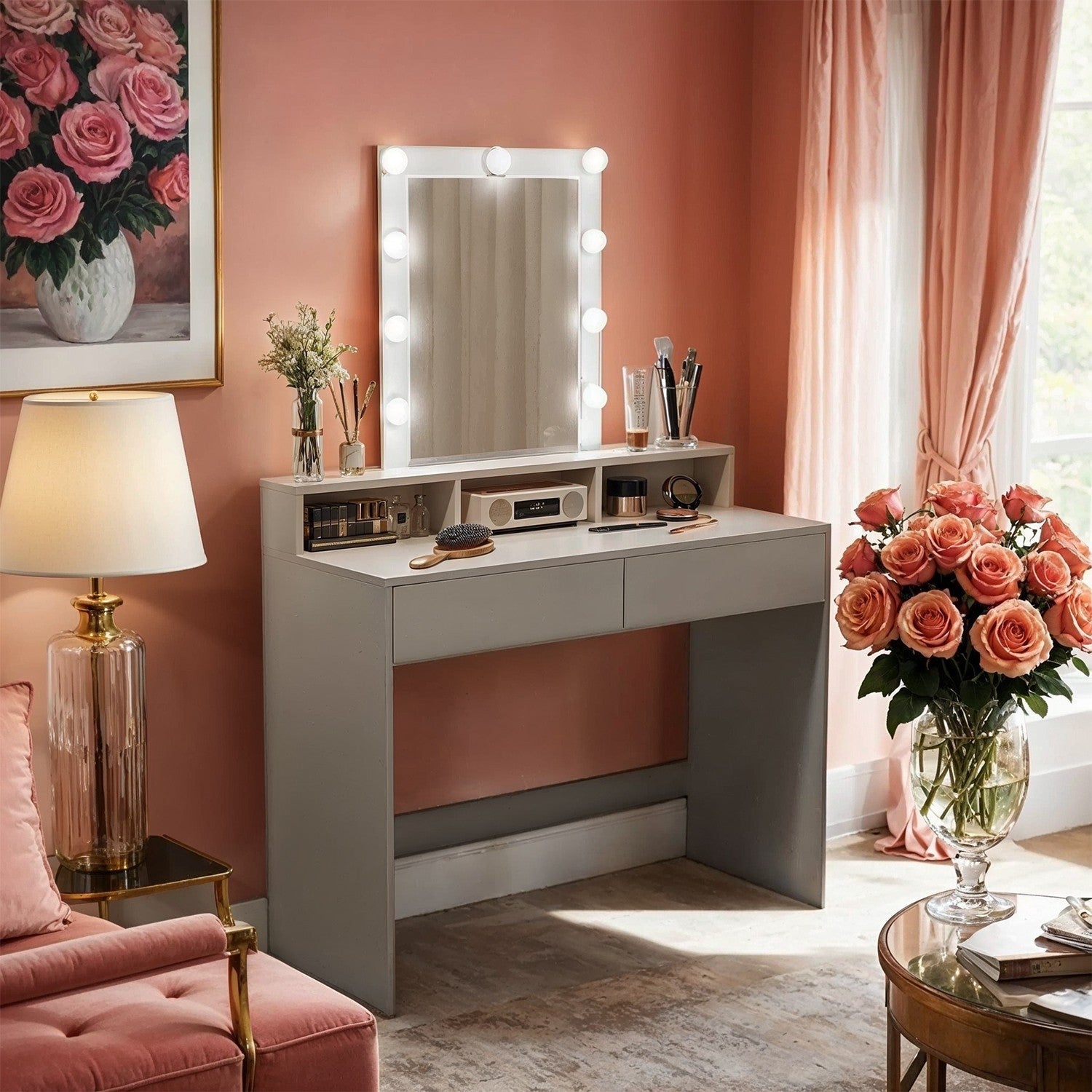 Dressing Table - Wood - Modern