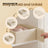 Dresser Drawer Organizer - Linenette Non-Woven Fabric - Dark Grey - Set of 6 Foldable Storage Bins for Socks and Accessories