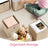 Foldable Storage Boxes - Fabric - Sand Beige - Set of 6