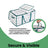Christmas Ornament Storage Box - Plastic - Semi-transparent