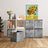 Foldable Storage Boxes - Thick Cardboard and Non - Heathered