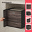 Storage Boxes - Non-Woven Fabric - Grey - Foldable Set of 6 with Handle