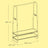 Clothes Rack - Steel - Rustic Brown and Black