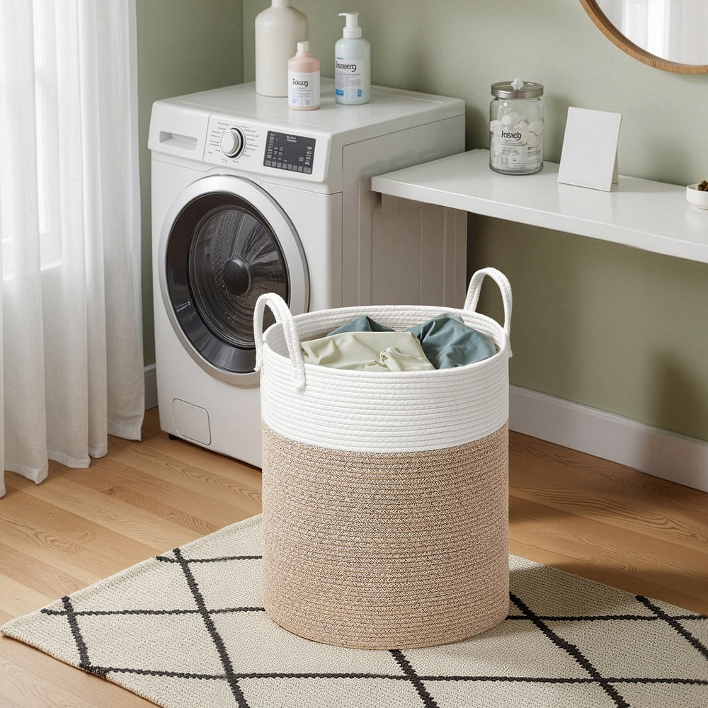 Cotton Rope Storage Basket - 60L - Soft Material
