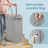 Rolling Laundry Hamper - Steel Frame - Grey - Removable Liner