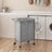 Rolling Laundry Hamper - Steel Frame - Beige - 2-Section with Removable Liner and Handle
