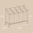 Mobile Laundry Organizer Cart - Fabric - Black - 4 Detachable Bags with Rolling Trolley Design